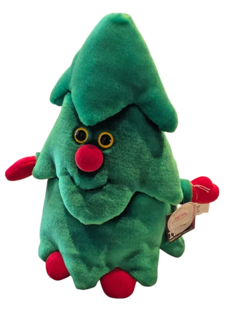 Plush Schaffer Kuschelfreunde Christmas Tree With Face 11